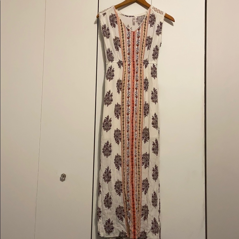 Floral maxi dress